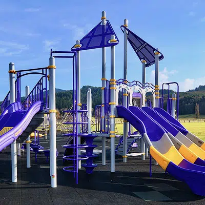 Our Work 11 Forks Elementary Playground