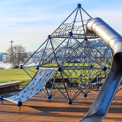 Gas Works Park Playground - Allplay Systems